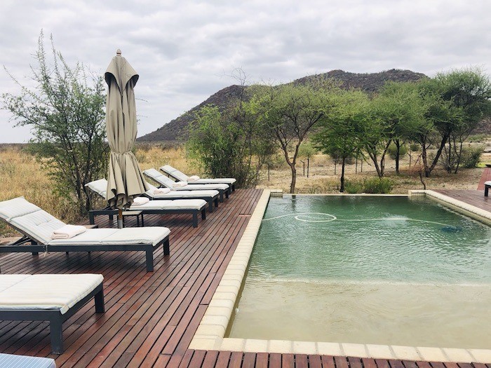 Tau Game Lodge Swimming pool